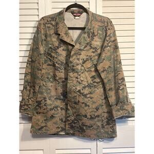 Jacket BDU Tru-Spec Medium Men Digital Camouflage 8415-01-390-8544-Used Cond.